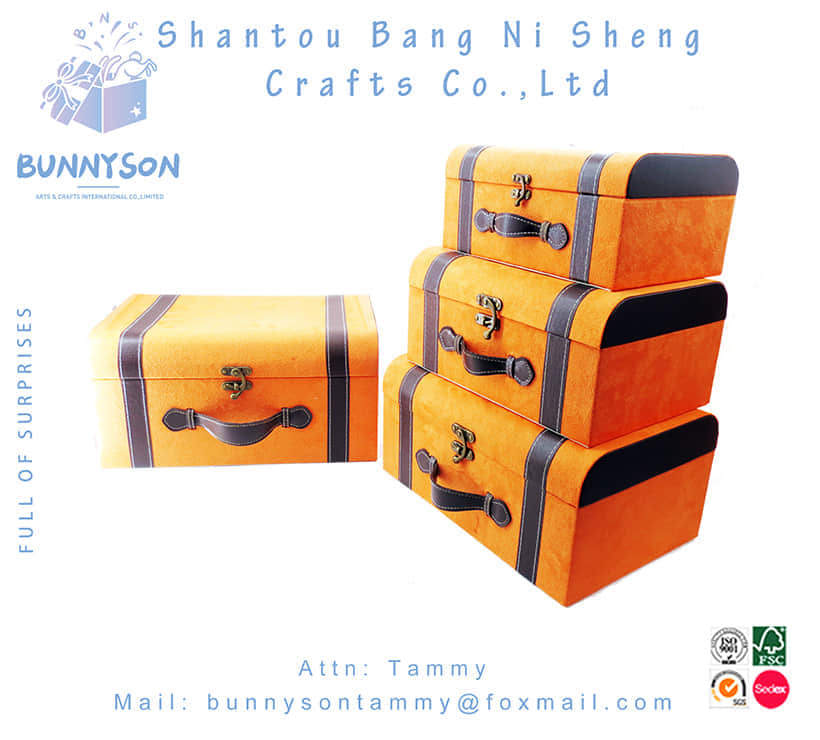 Toy or Clothes Box Suitcase Large Collapsible Foldable Fabric Storage BNS-S-622-6