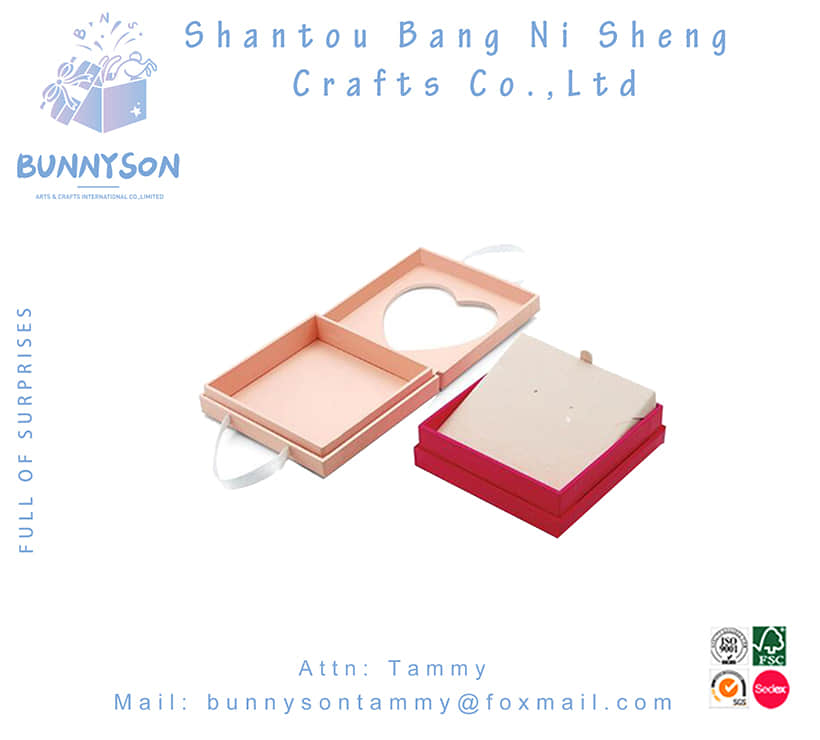 Handmade Paper Jewelry Gift PackagingBoxes BNS-J-622-1