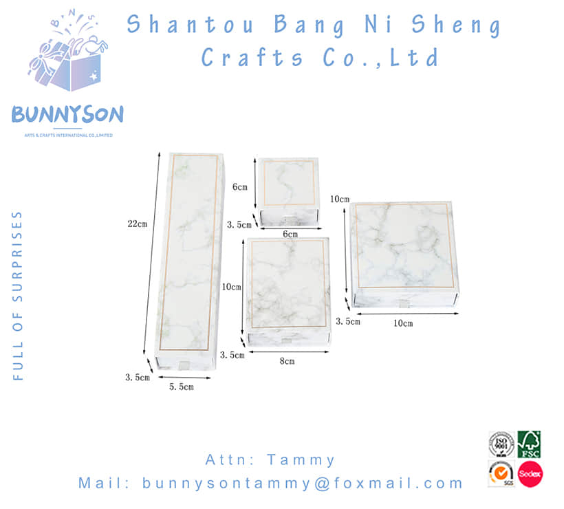 Handmade Paper Jewelry Gift PackagingBoxes BNS-J-622-1