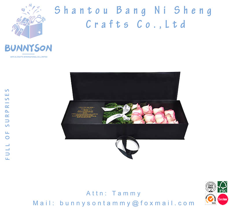 Wholesale Flower Box Packaging for Valentine's Day Bouquets