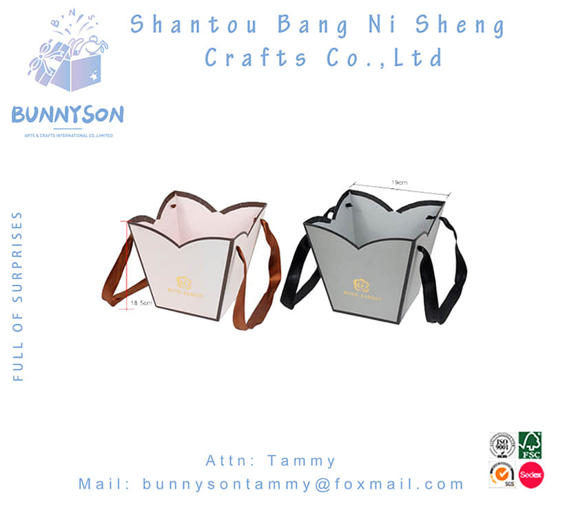 Wholesale Custom Corrugated Flower Packaging Boxes