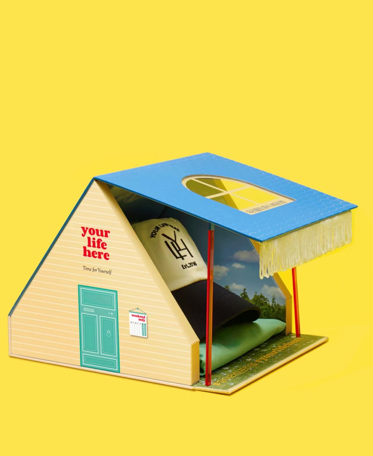 Not only a box but also a creative home - explore the infinite possibilities of "house modeling card