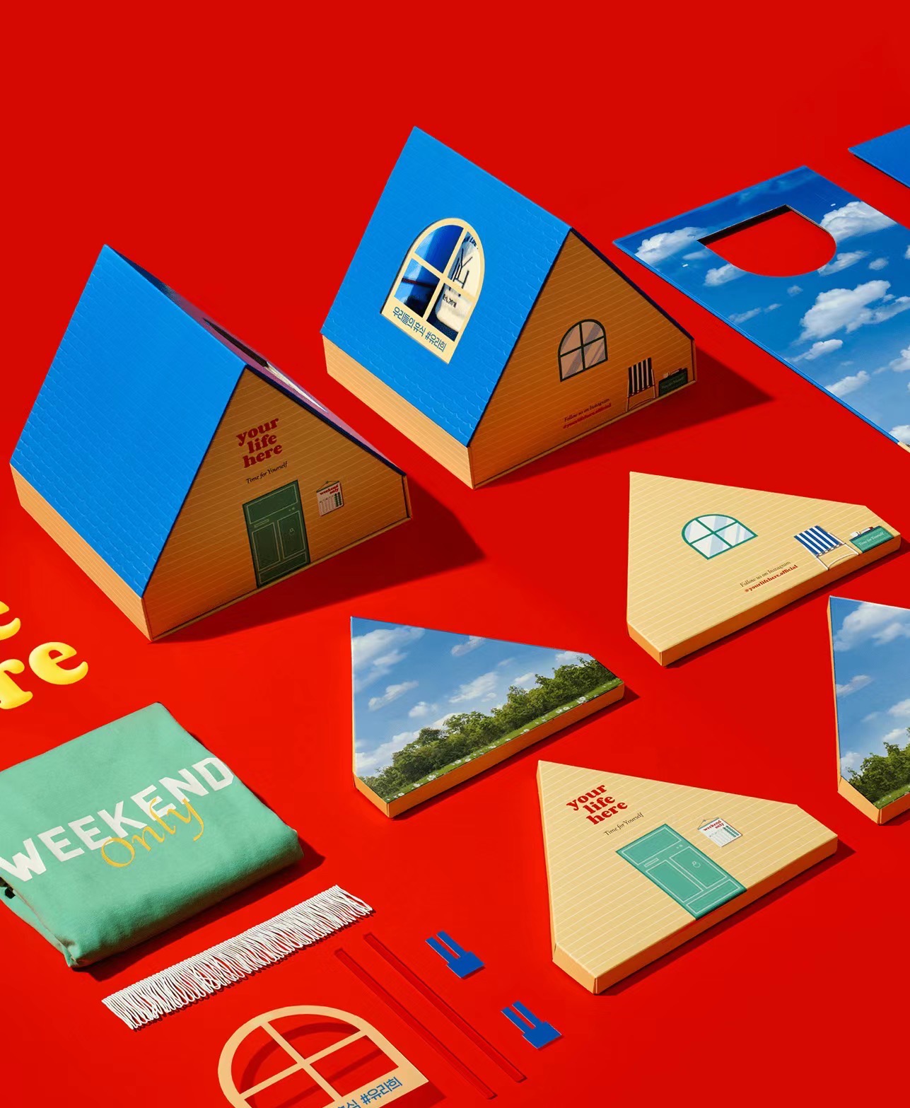 Not only a box but also a creative home - explore the infinite possibilities of "house modeling card