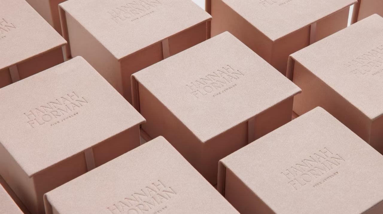 ​Custom Light Pink Jewelry Box Set